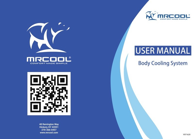 MrCool Body Cooling System user manual
