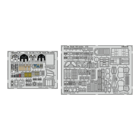 Eduard Hawk 100 Series Assembly instructions