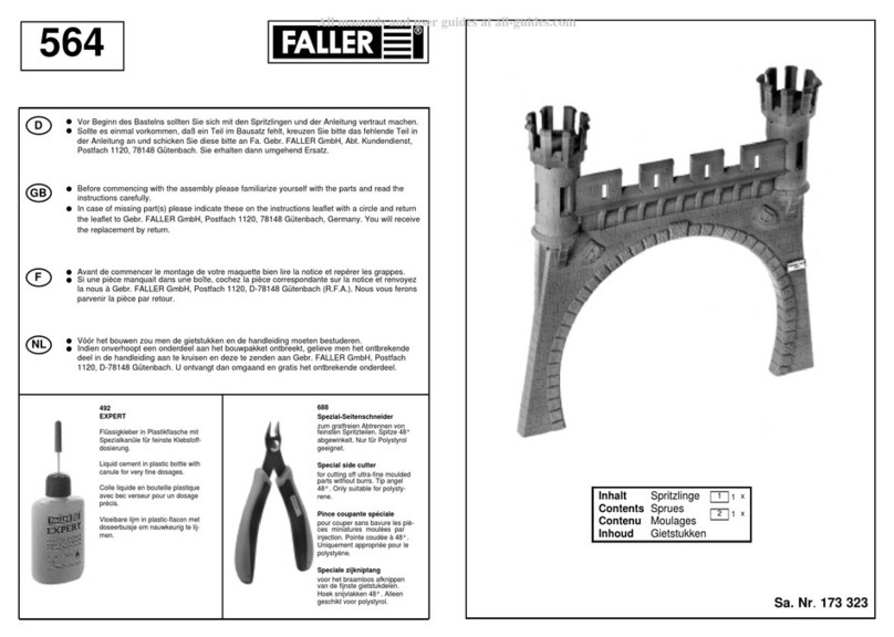 Faller 564 User manual