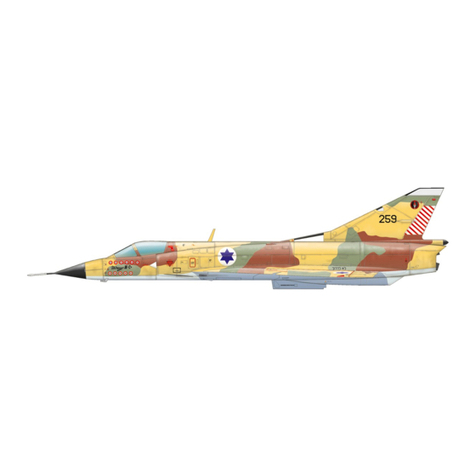 Eduard Weekend Edition Mirage IIICJ User manual
