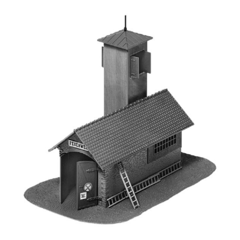 Faller Fire Brigade Engine House 131383 User manual Faller Fire Brigade Engine House 131383 User manual