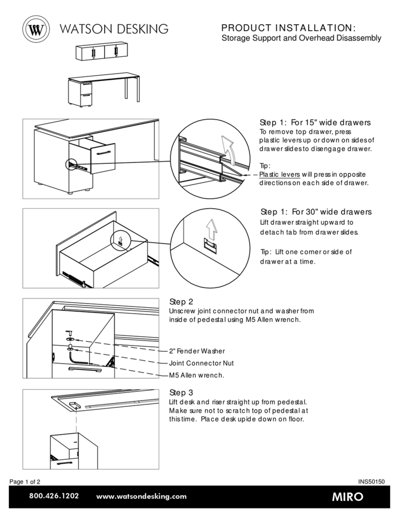 Watson Desking MIRO User manual