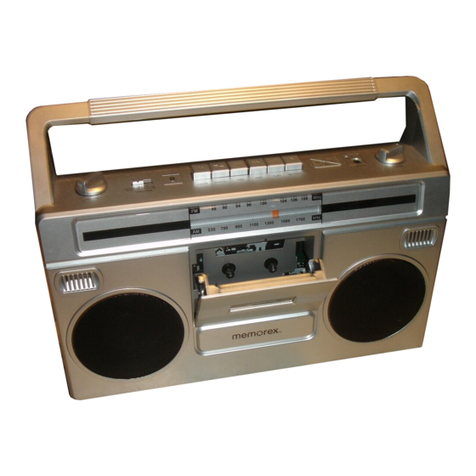 Memorex MBCA300 User manual