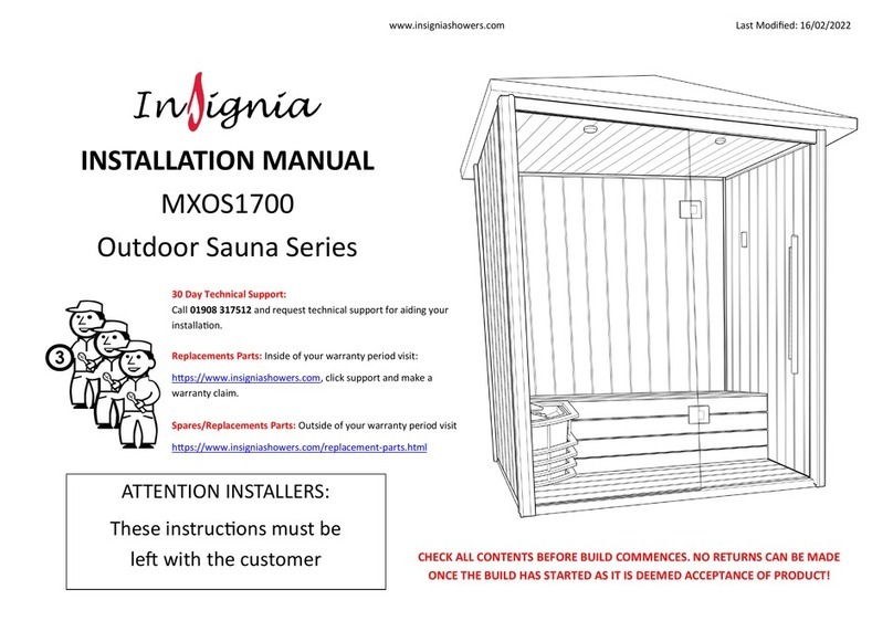 Insignia Outdoor Series installation manual