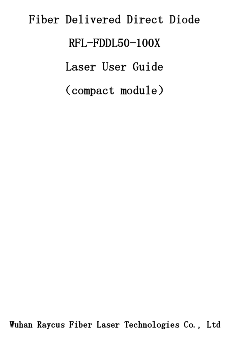 Raycus RFL-FDDL100X User manual Raycus RFL-FDDL100X User manual