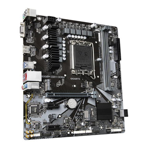 Gigabyte B660M D2H DDR4 user manual