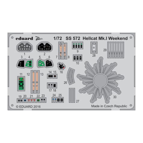 Eduard Zoom Hellcat Mk.I Weekend User manual