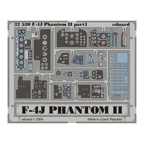 Eduard F-4J Phantom II Assembly instructions