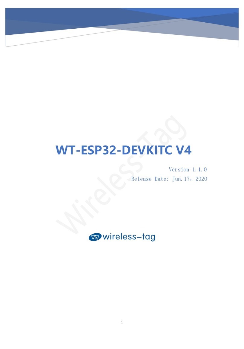 Wireless-tag WT-ESP32-DEVKITC V4 manual