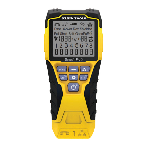 Klein Tools VDV Scout Pro 3 instruction manual