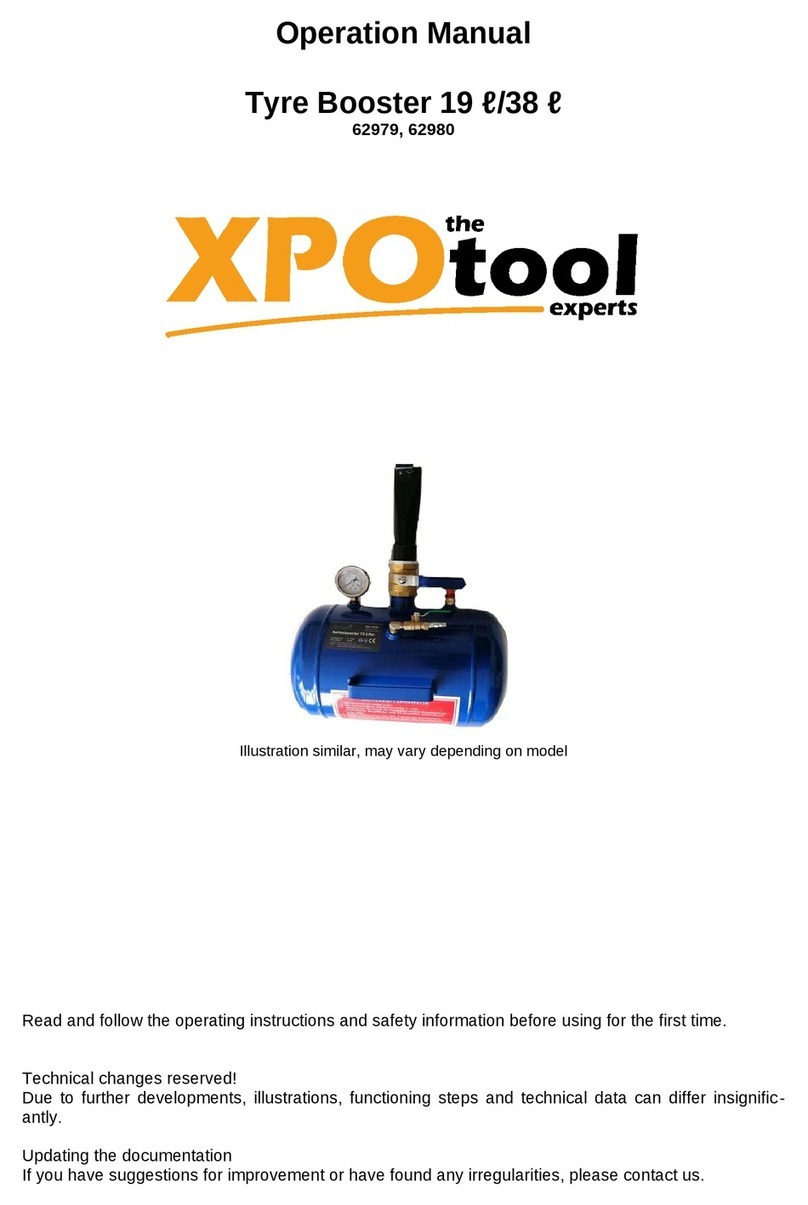 XPOtool 62979 Operation manual