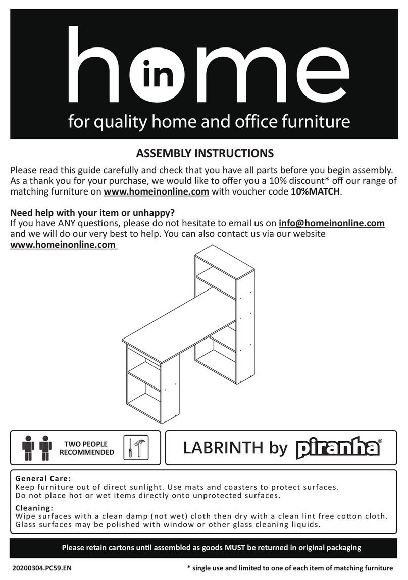 Piranha LABRINTH ME33459930 Assembly instructions Piranha LABRINTH ME33459930 Assembly instructions