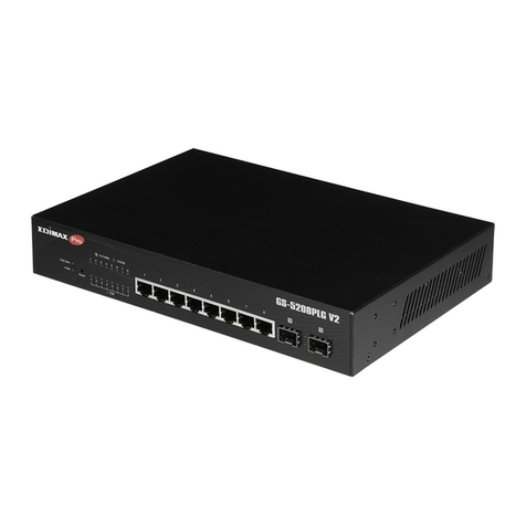 Edimax GS-5208PLG V2 User manual