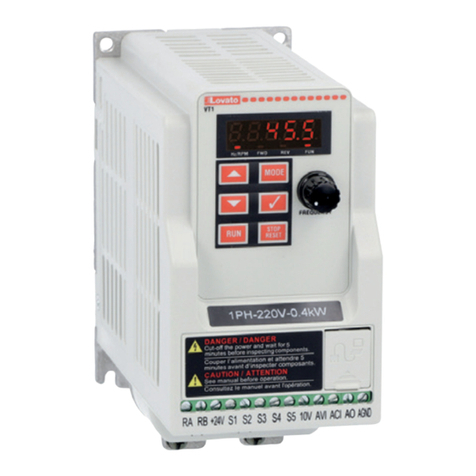 LOVATO ELECTRIC VT1 Series User manual