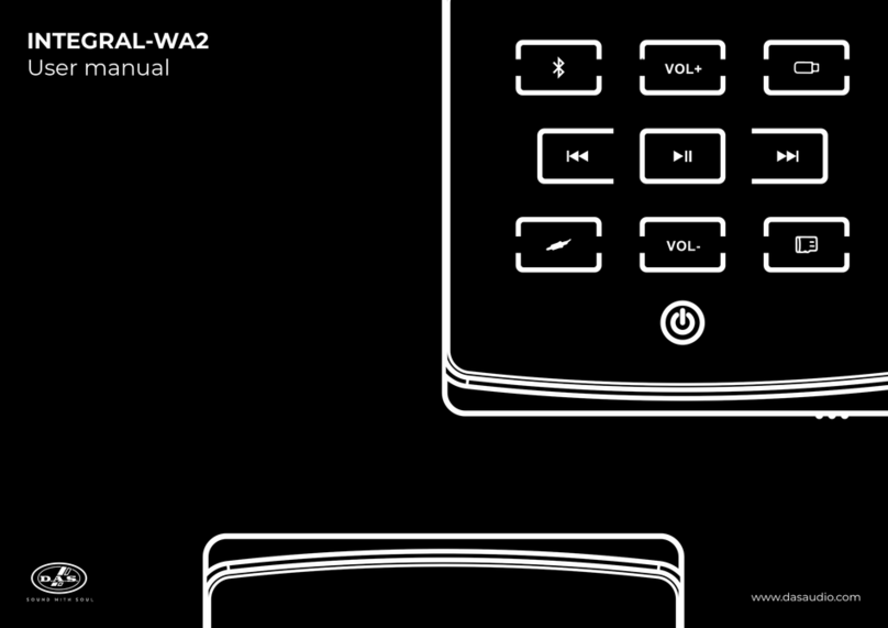 DAS AUDIO INTEGRAL Series user manual