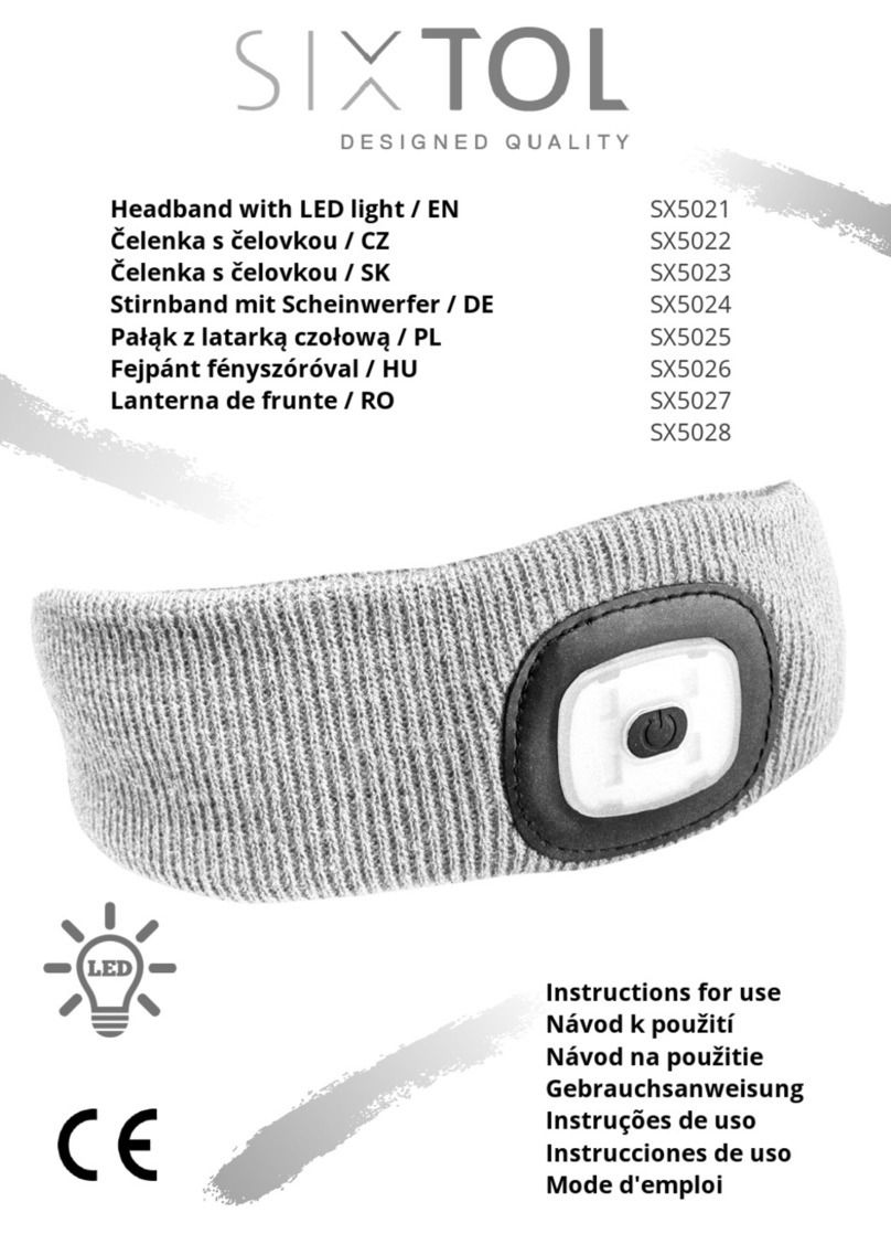 SIXTOL SX5021 Instructions for use