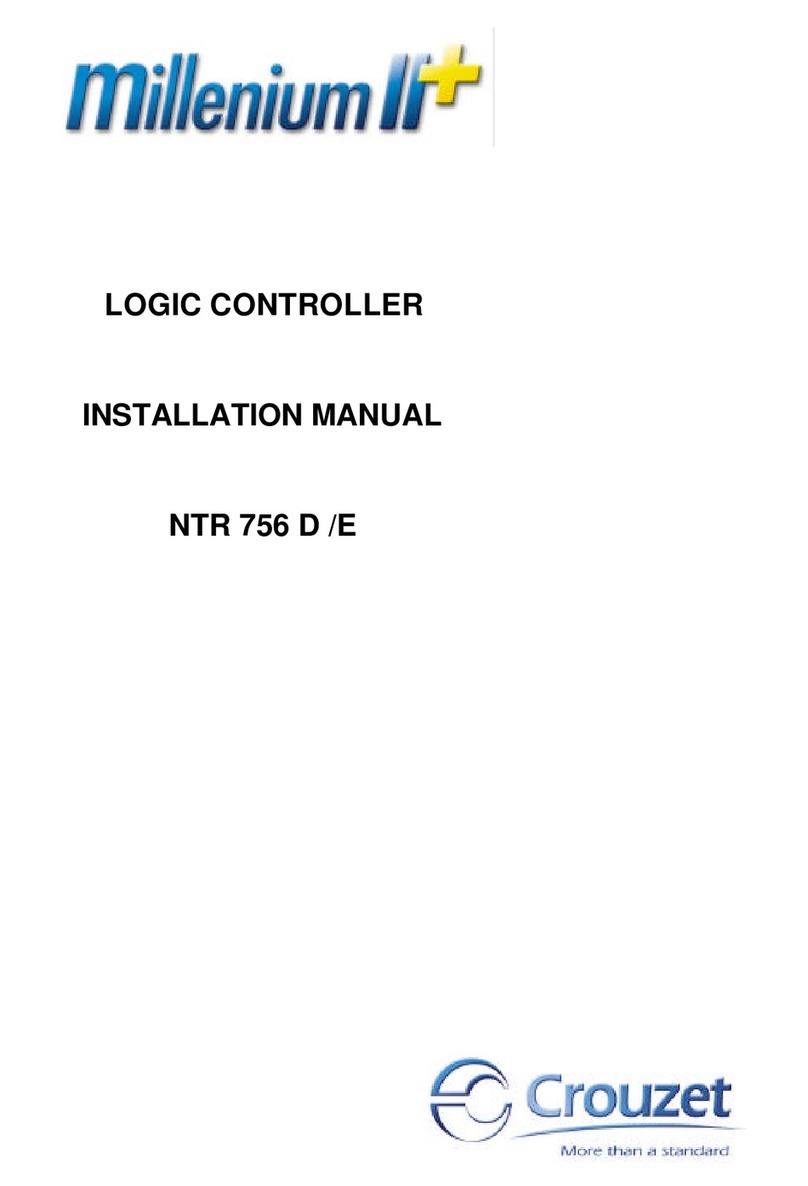 Crouzet MILLENIUM II+ Series User manual Crouzet MILLENIUM II+ Series User manual