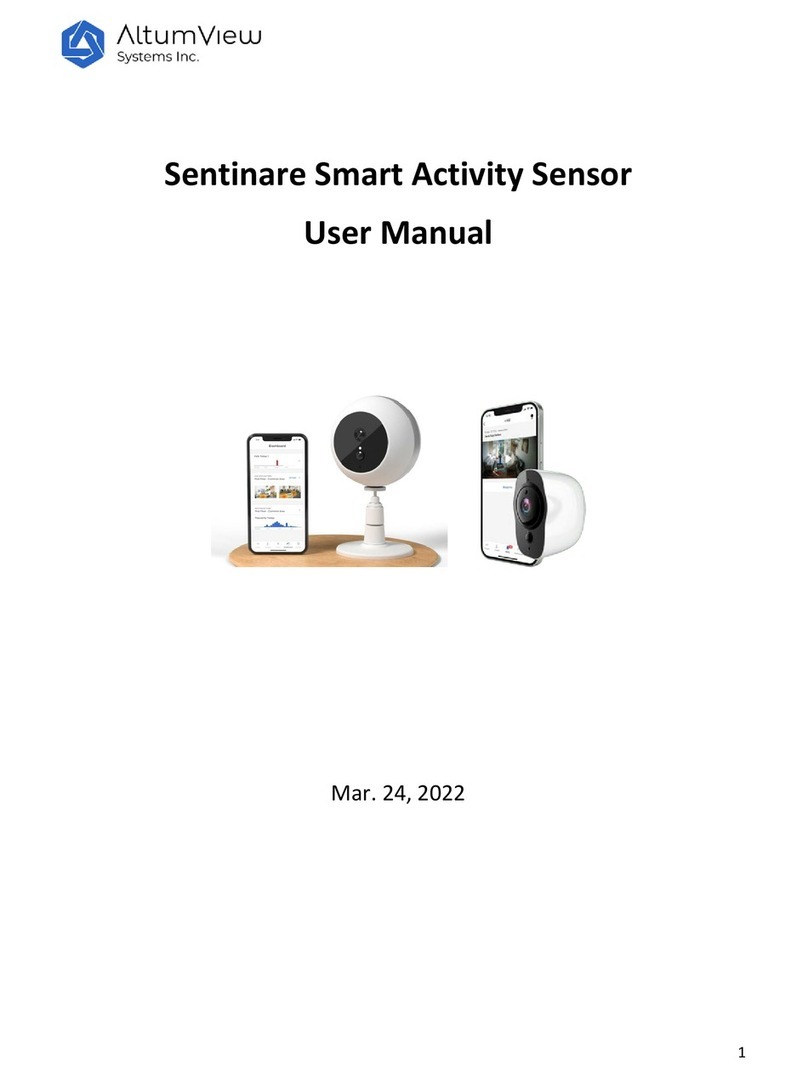 AltumView Sentinare user manual