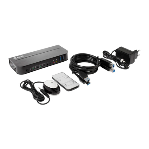 Club 3D CSV-7210 User manual