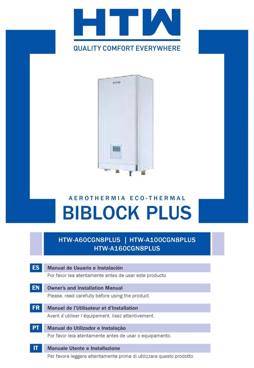 HTW BIBLOCK PLUS HTW-A60CGN8PLUS Owners and installation manual