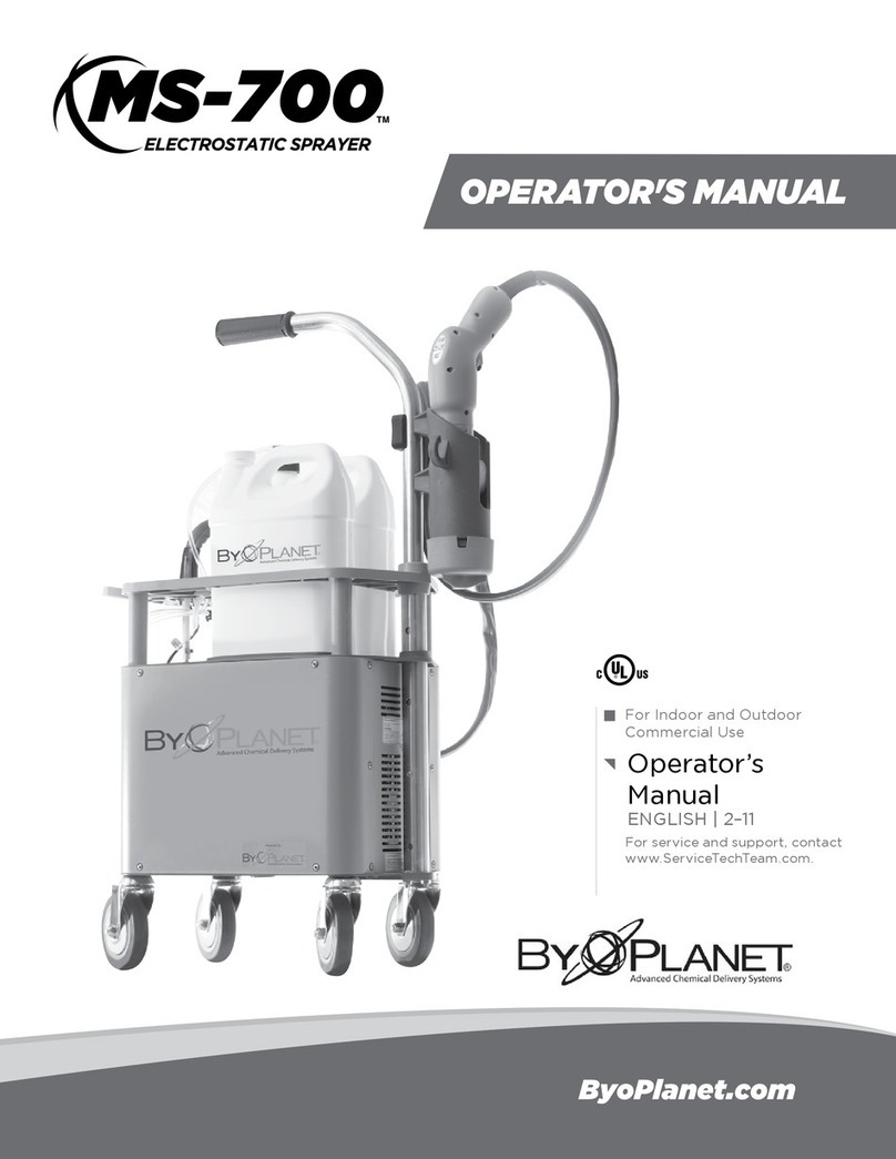 ByoPlanet MS-700 Operator's manual