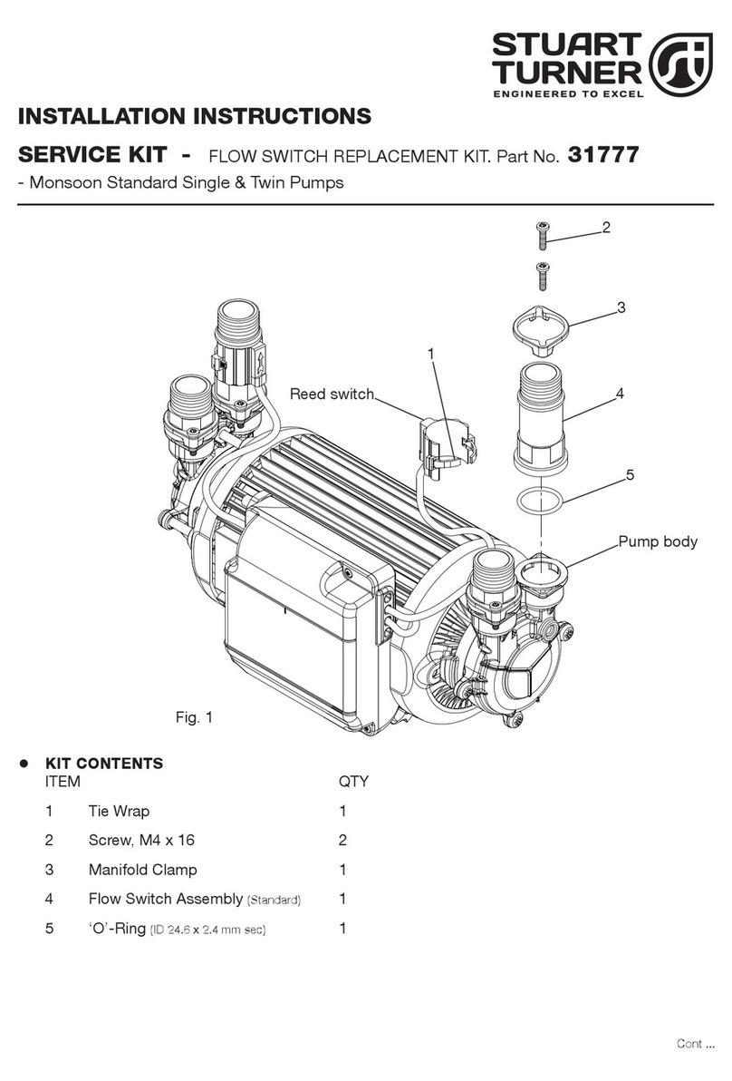 Stuart Turner 31777 installation instructions
