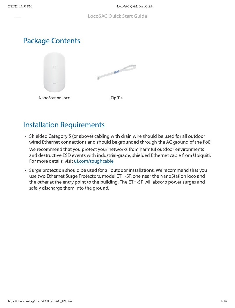 Ubiquiti Loco5AC quick start guide