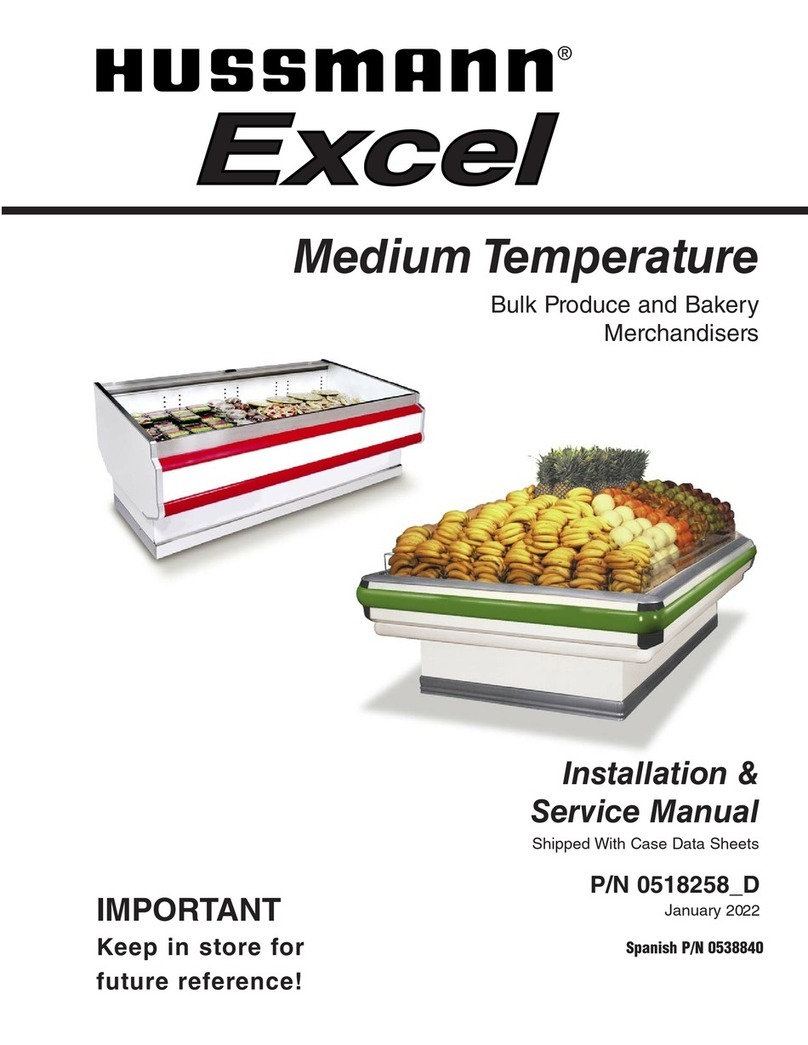 Hussmann EXCEL PW Supplement Hussmann EXCEL PW Supplement