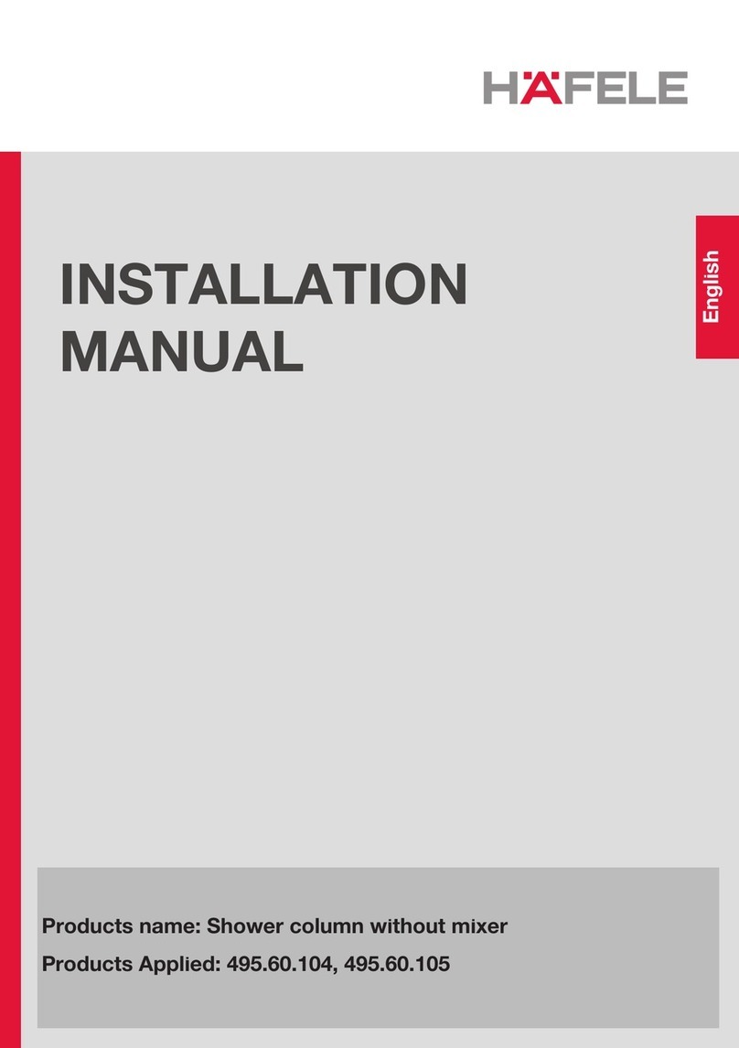 Häfele 495.60.104 installation manual