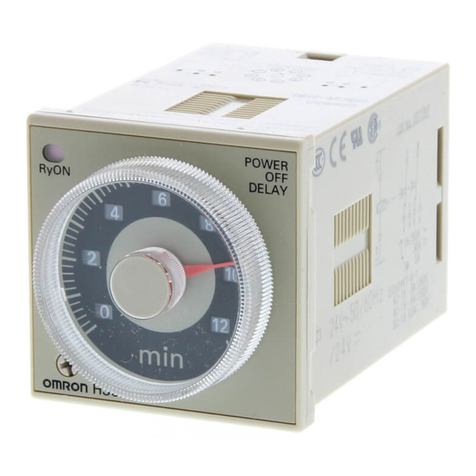 Omron H3CR-A User manual