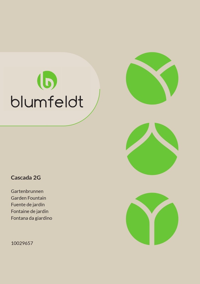 Blumfeldt Cascada 2G User manual