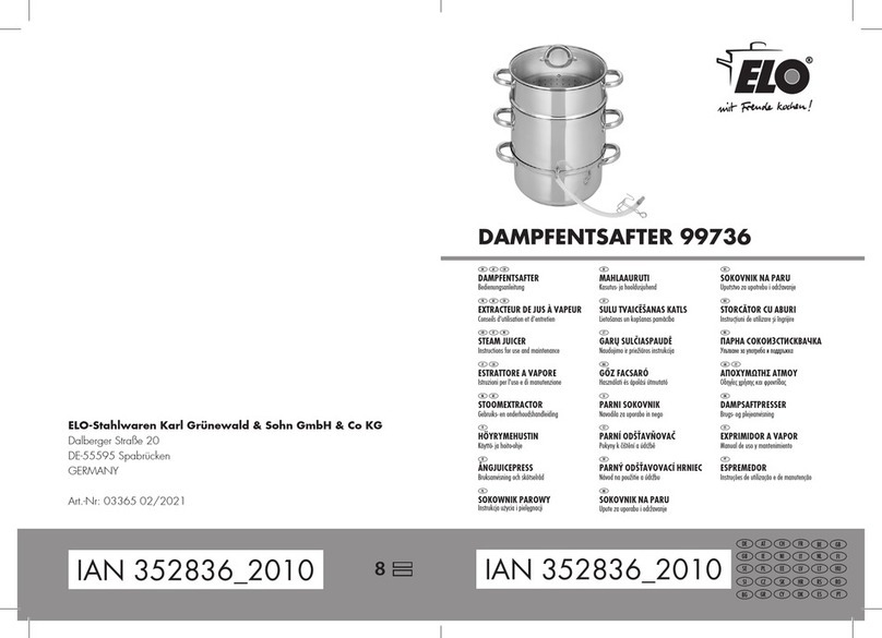 Elo TouchSystems 99736 Instructions for use and maintenance
