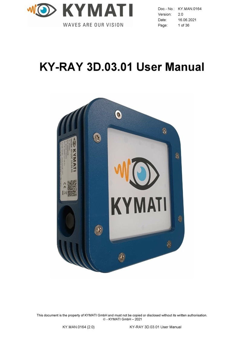 kymati KY-RAY 3D.03.01 user manual
