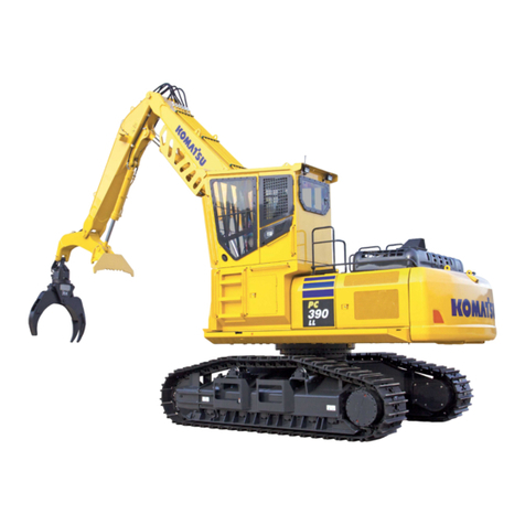 Komatsu PC390LL-10 Operation & maintenance manual