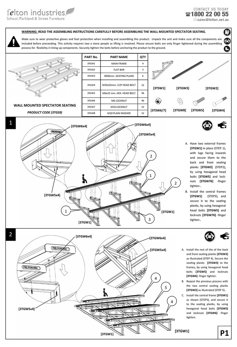 felton industries 3TGS9 Assembling Instruction felton industries 3TGS9 Assembling Instruction