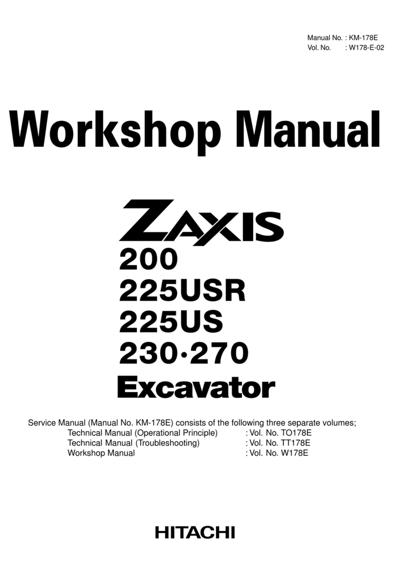 Hitachi Zaxis 200 Workshop manual