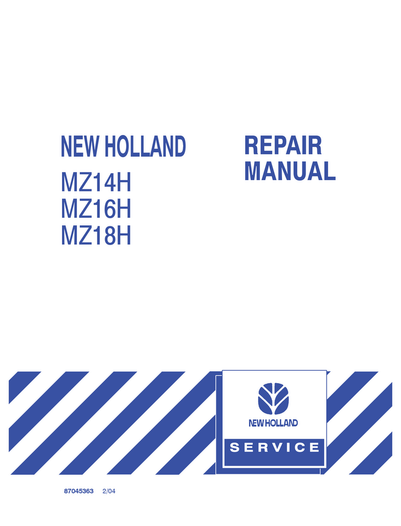 New Holland MZ14H Operating instructions
