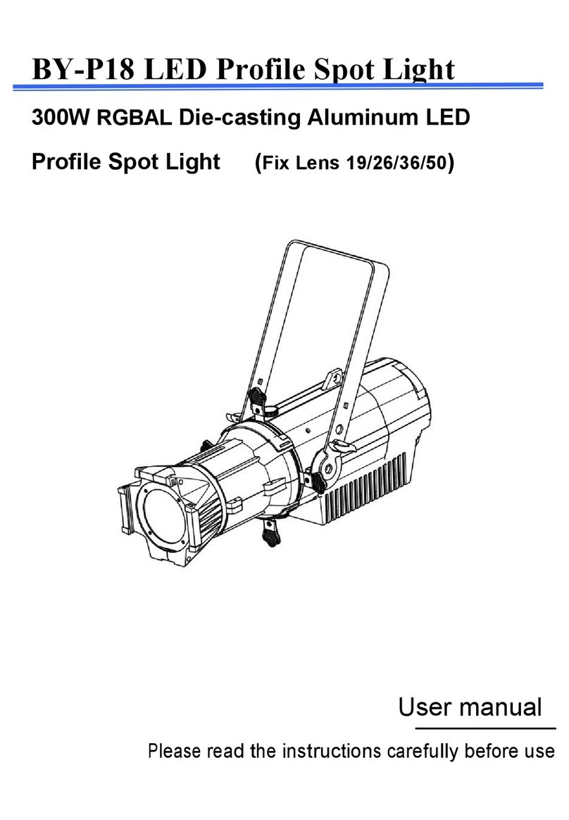 Beyond Lighting BY-P18 user manual