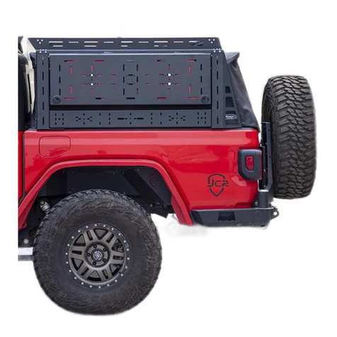 JCROffroad JT OVERLAND BED RACK Configuration guide JCROffroad JT OVERLAND BED RACK Configuration guide