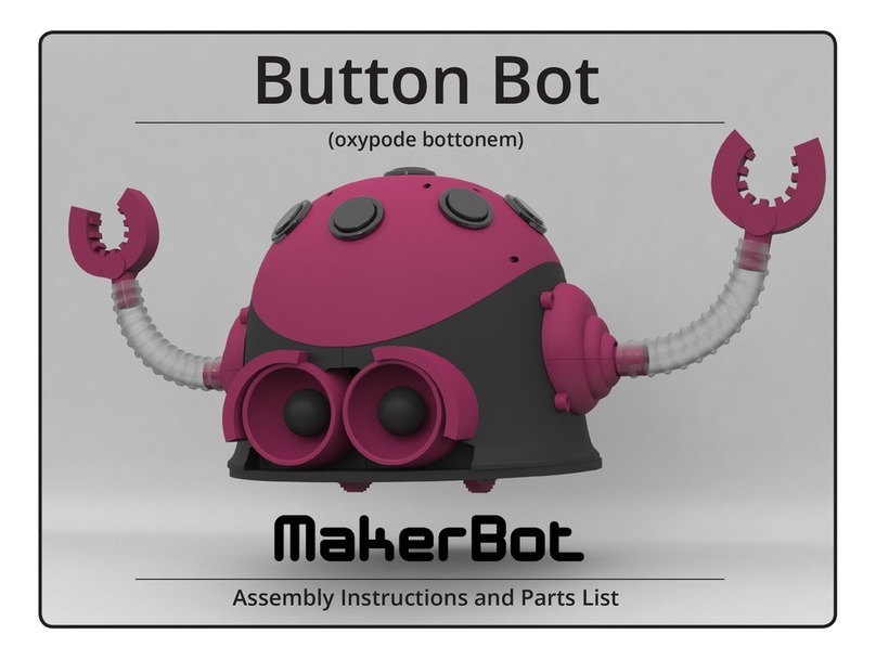 MakerBot Button Bot Assembly instructions and parts list