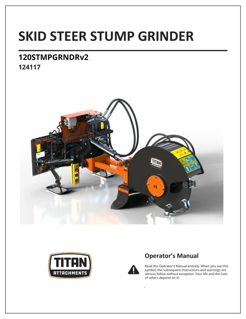 Titan Attachments 120STMPGRNDRv2 User manual