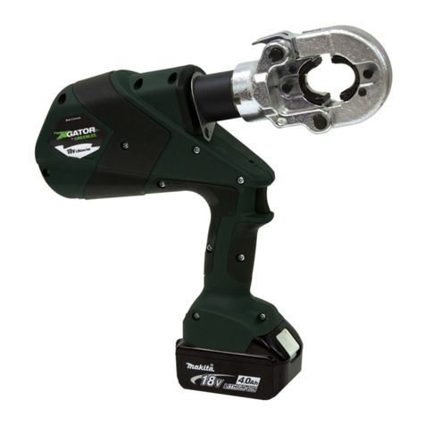 Greenlee GATOR EK622PLX Operation manual