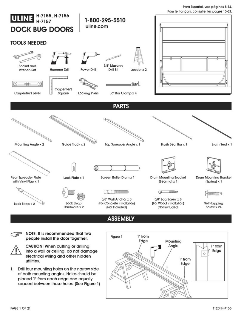 U-Line H-7155 manual
