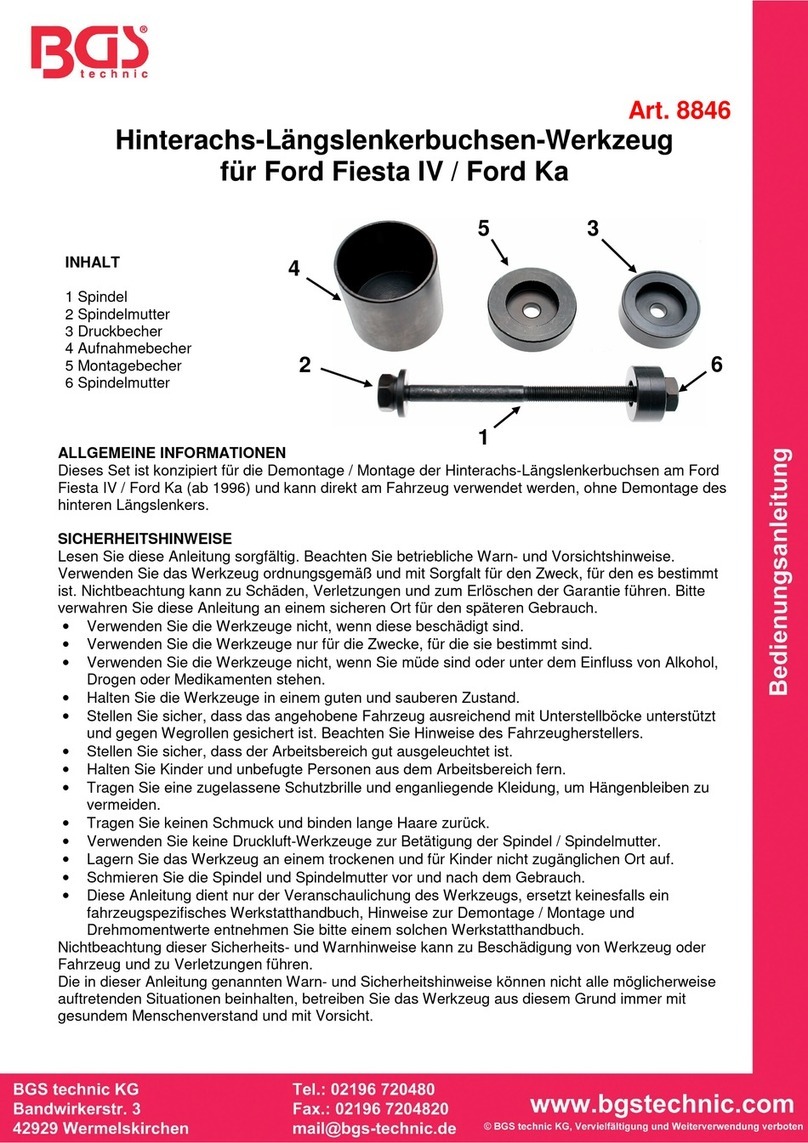 BGS technic 8846 User manual