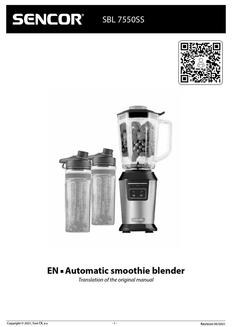 Sencor SBL 7550SS Translation of the original manual