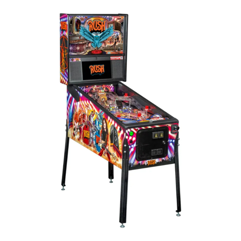 Stern Pinball RUSH User manual Stern Pinball RUSH User manual