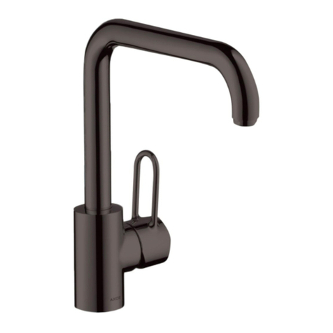 Hans Grohe Axor Uno 14850 Series manual