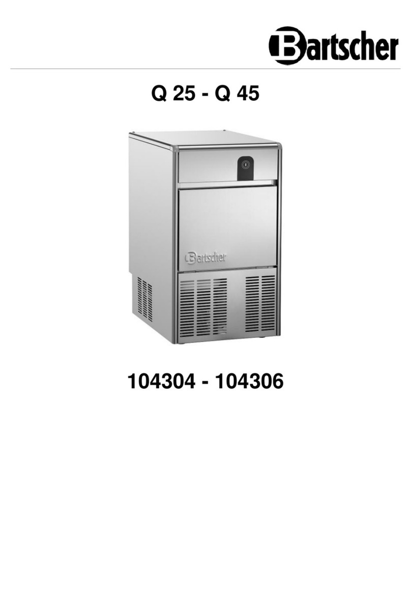 Bartscher Q25 User manual