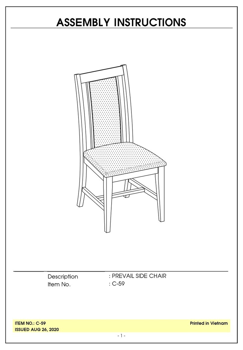 overstock C-59 Assembly instructions