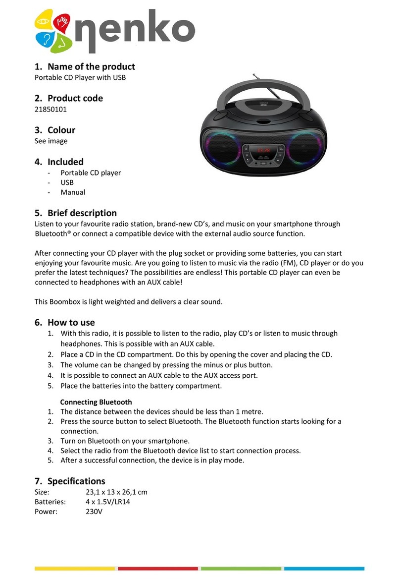 NENKO 21850101 manual